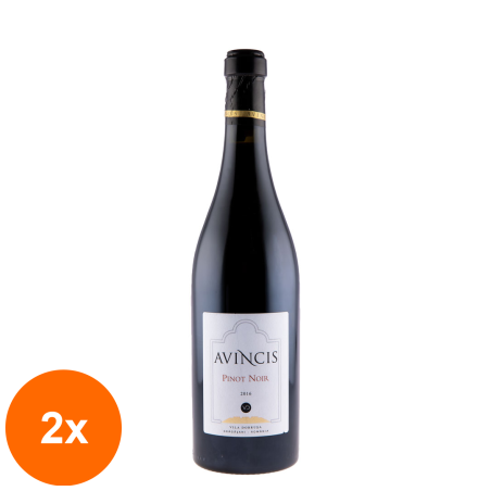 Set 2 x Vin Avincis Pinot Noir, Rosu Sec, 0.75 l...