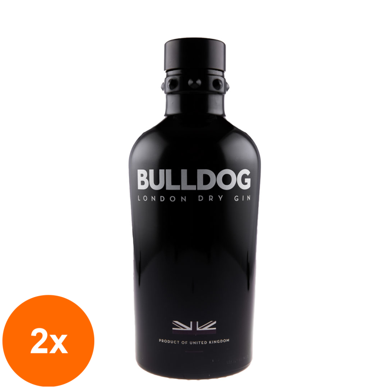 Set 2 x Gin Bulldog, 40%, 1 l
