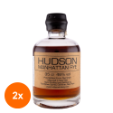 Set 2 x Whisky Hudson Manhattan Rye 0.35 l, 46 %