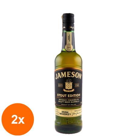 Set 2 x Whisky Jameson Caskmates Stout Edition, 40%, 0.7 l...