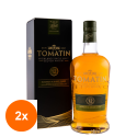 Set 2 x Whisky Tomatin 12 Ani, Bourbon, 43%, 1 l