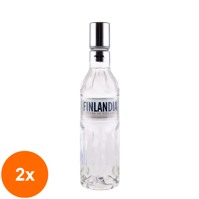 Set 2 x Vodka Finlandia, 0.35 l, 40%