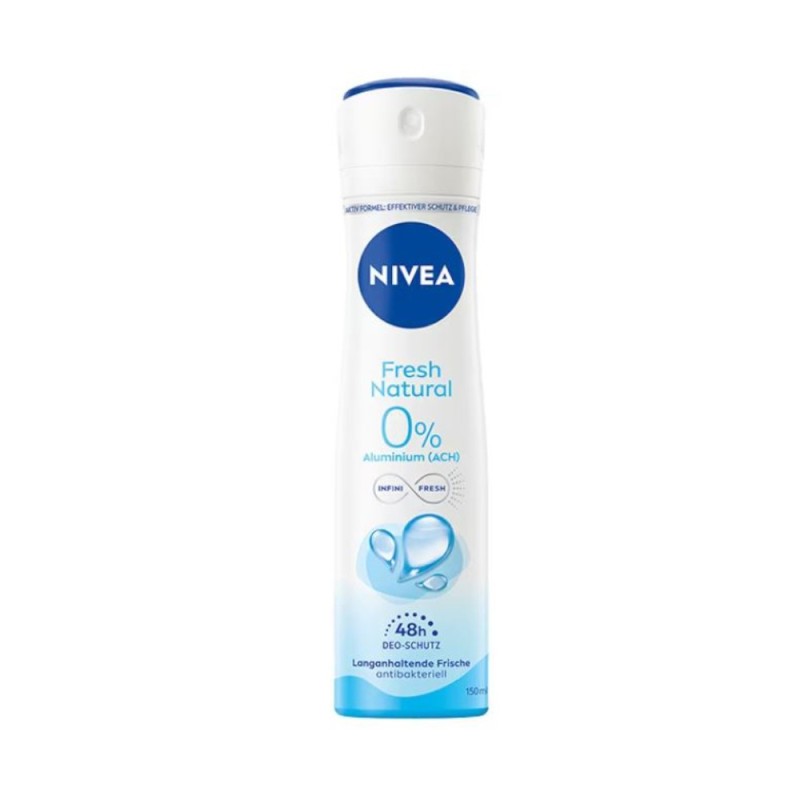 Deodorant Spray Nivea Deo Fresh Natural pentru Femei, 150 ml