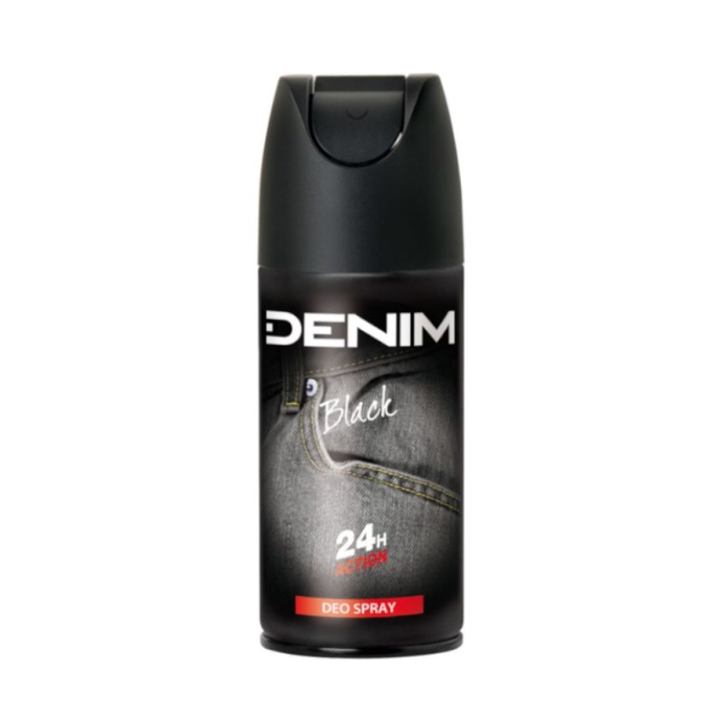 Deodorant Denim Black, 150 ml