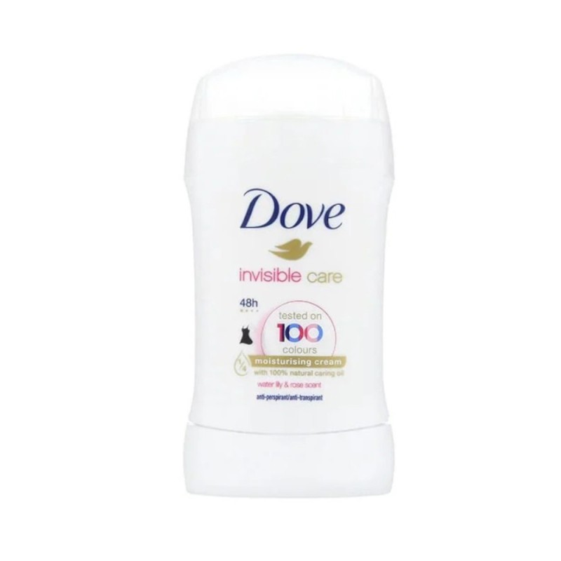 Deodorant Antiperspirant Stick Dove Invisible Care, 40 ml