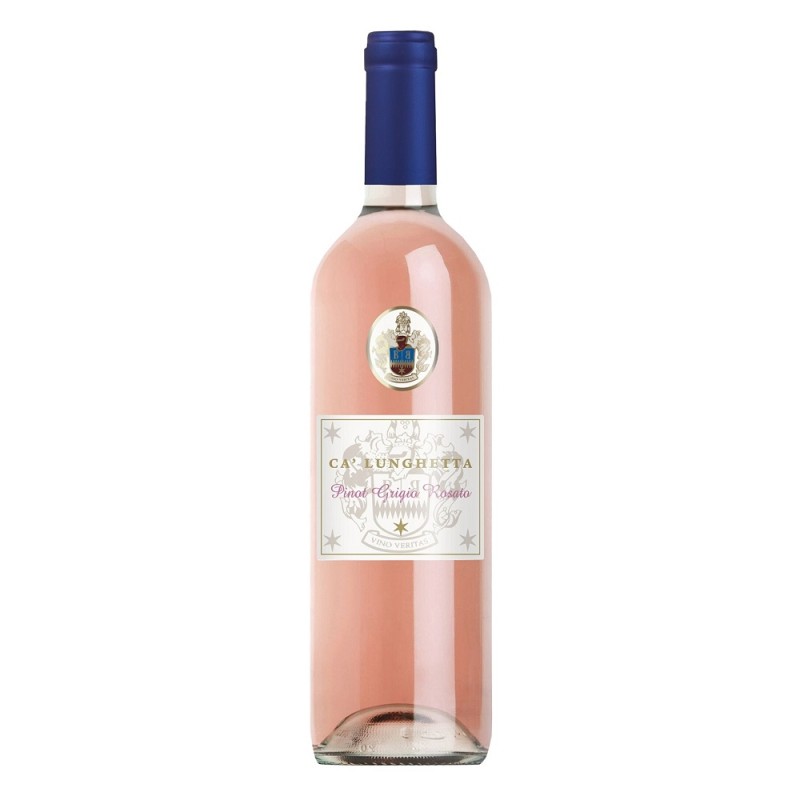 Vin Ca'Lunghetta Pinot Grigio Rosato, Rose Sec, 0.75 l