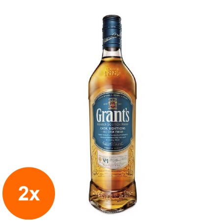 Set 2 x Whisky Grant's Ale Cask, 40%, 0.7 l...