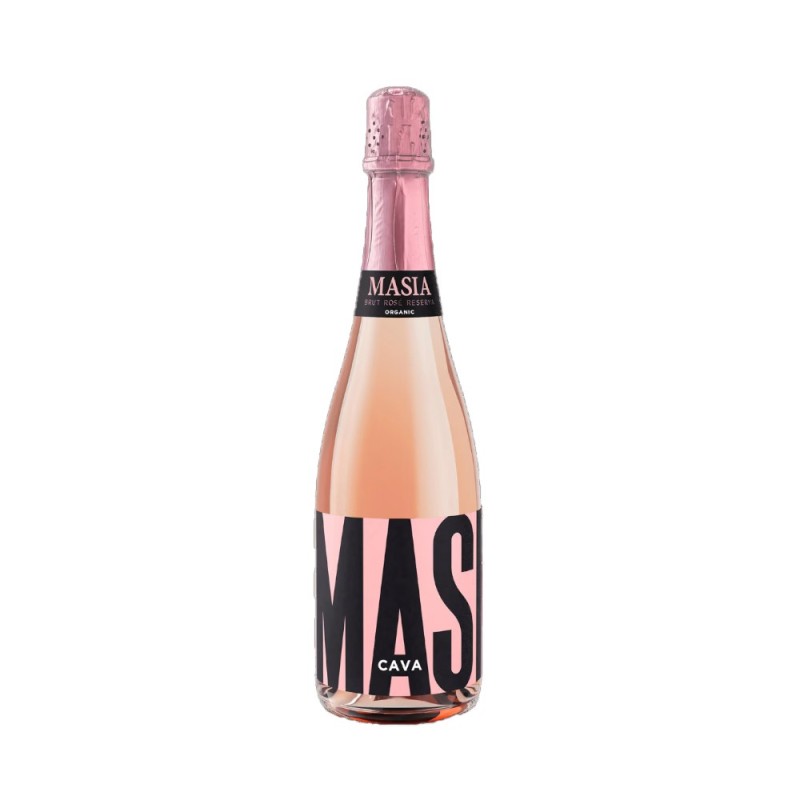 Vin Spumant Masia, Cava, Brut Rose Reserva, Alcool 11.5%, 0.75 l