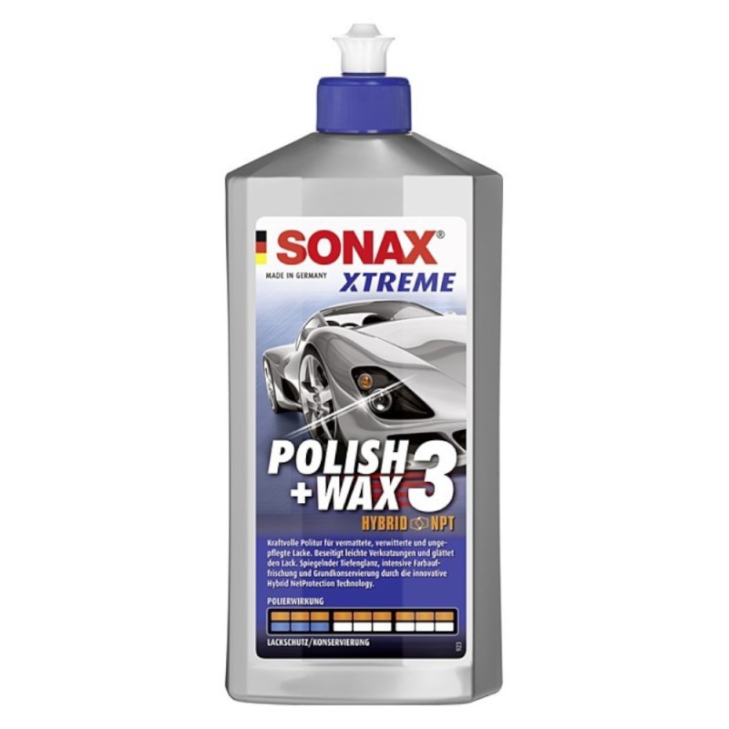 Polish cu Ceara, Polish&Wax 3, 500 ml, Sonax Xtreme