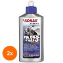 Set 2 x Polish cu Ceara, Polish&Wax 3, 250 ml, Sonax Xtreme