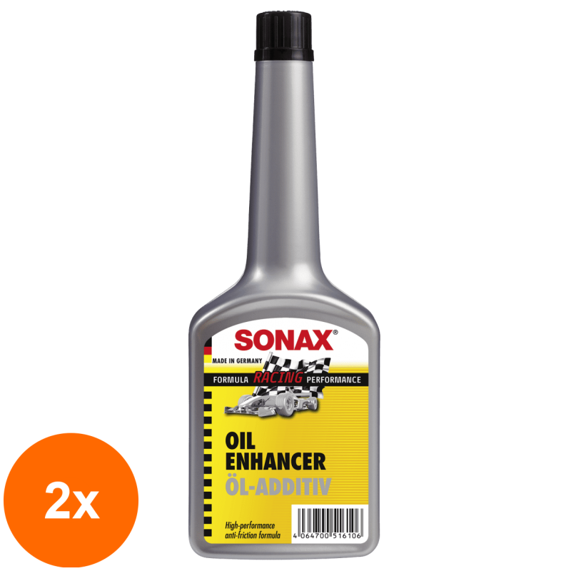 Set 2 x Aditiv pentru Ulei, Oil Enhancer, 250 ml, Sonax