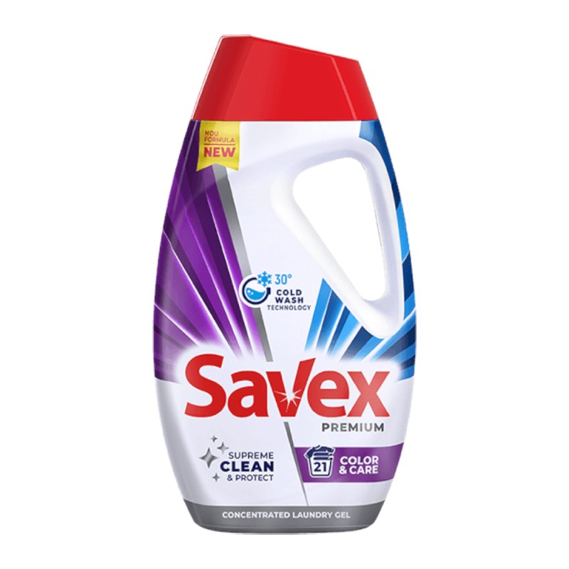 Detergent Lichid Savex Premium Color Care, 945 ml