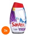 Set 3 x Detergent Lichid Savex Premium Color Care, 945 ml
