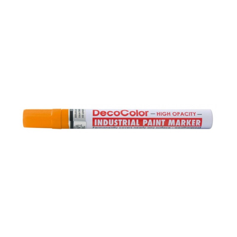 Marker Permanent DecoColor, Spree, Varf 2 mm, Portocaliu
