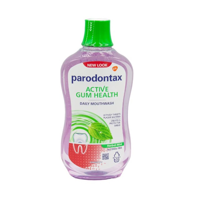 Apa Gura Parodontax Daily Gum Care Herbal Twist 500 ml