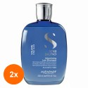 Set 2 x Sampon pentru Volum fara Sulfati Alfaparf Semi di Lino Volumizing Low Shampoo, 250 ml