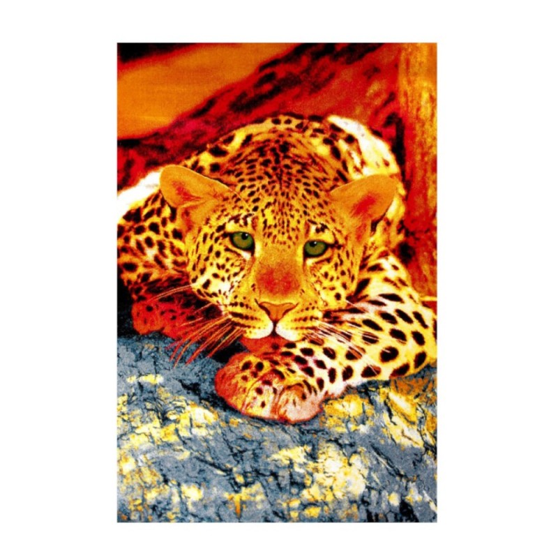 Covor Dreptunghiular, 160 cm x 230 cm, Multicolor, Model Kolibri Tigru