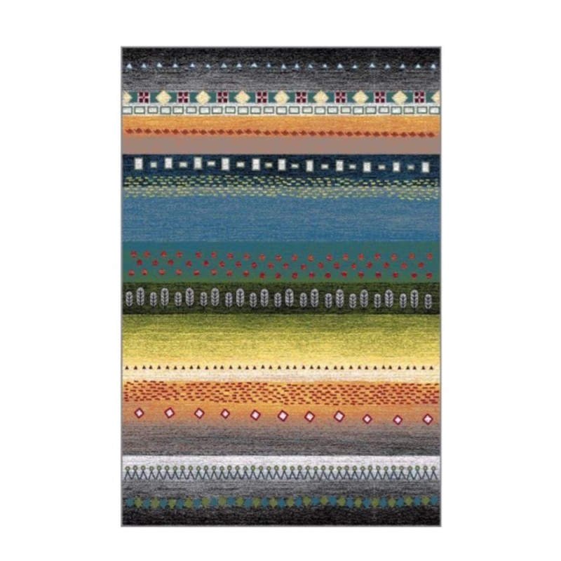 Covor Dreptunghiular, 120 cm x 170 cm, Multicolor, Model Kolibri Country