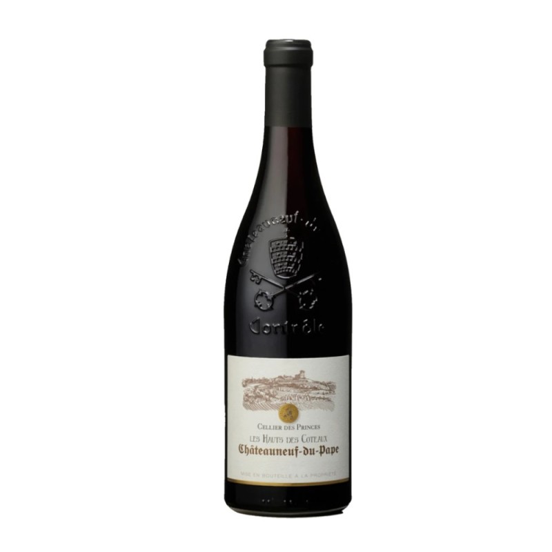 Vin Cellier des Princes Chateauneuf du Pape Hauts des Coteaux 2017, Rosu, 15.5 %, 0.75 l