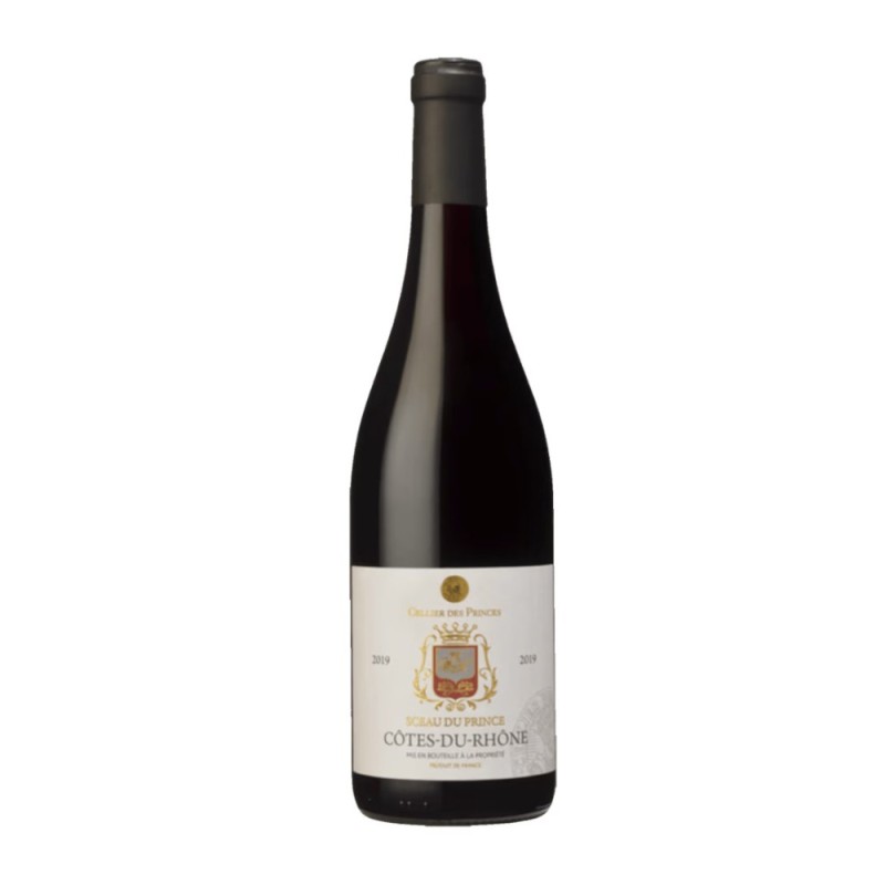 Vin Cellier des Princes Cotes du Rhone Sceau du Prince 2021, Rosu, 14.5 %, 0.75 l
