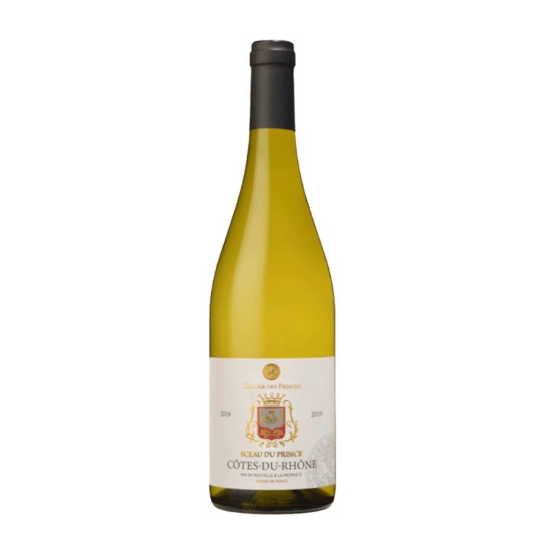 Vin Cellier des Princes Cotes du Rhone Sceau du Prince 2022, Alb, 13 %, 0.75 l