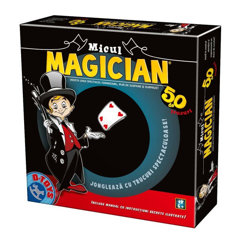 Joc Educativ, D-Toys, Micul Magician, 50 de Trucuri de Magie