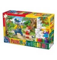 Puzzle 24 Piese, D-Toys,...