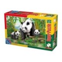 Puzzle 35 Piese, D-Toys, Animale Salbatice, Ursi Panda