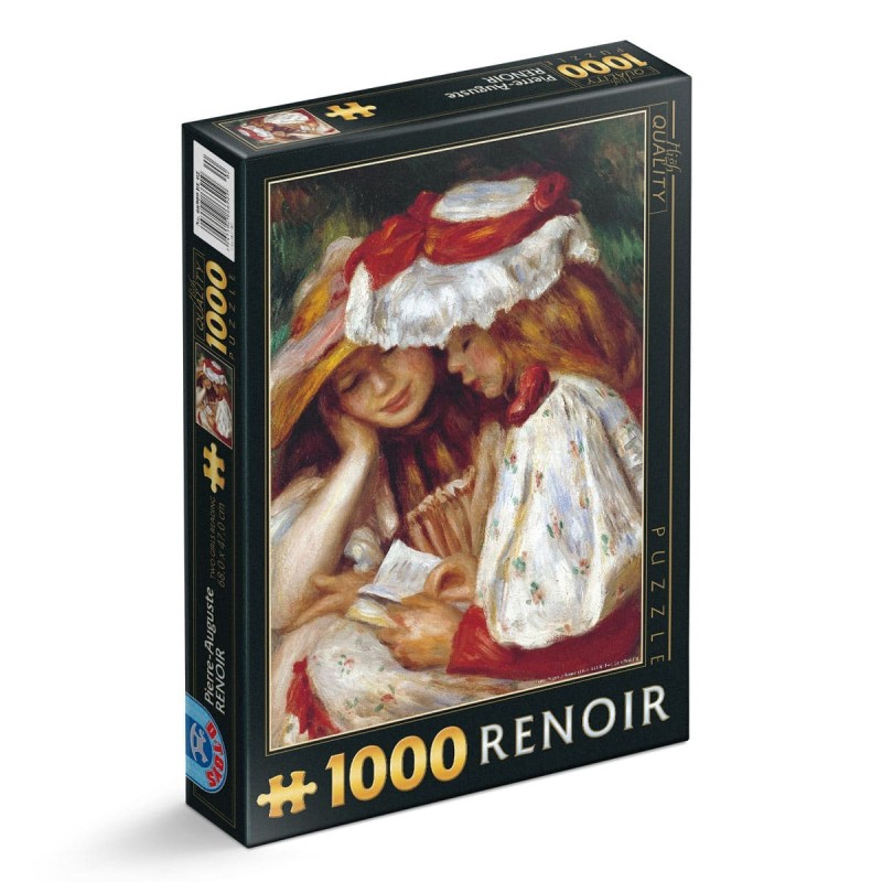 Puzzle 1000 Piese D-Toys, Pierre-Auguste Renoir, Two Girls Reading