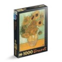 Puzzle 1000 Piese D-Toys, Vincent van Gogh, Sunflowers, Floarea-soarelui