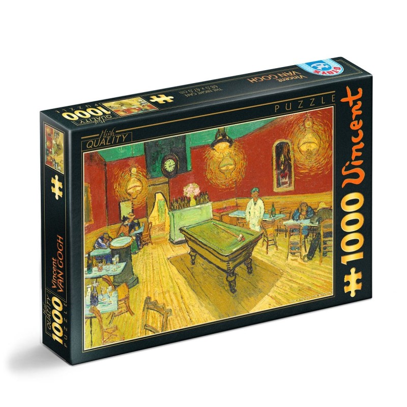 Puzzle 1000 Piese D-Toys, Vincent van Gogh, The Night Cafe