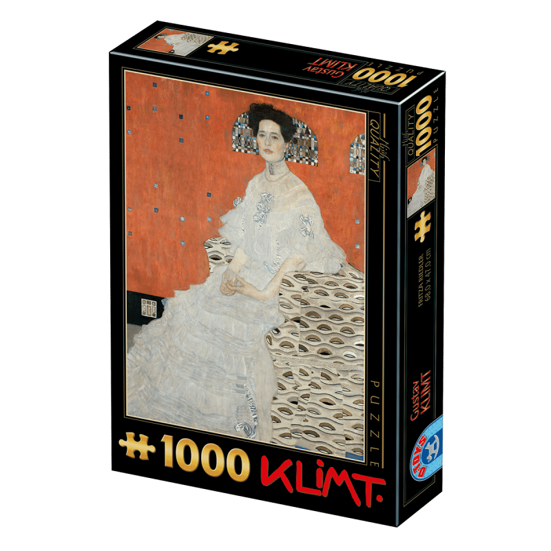 Puzzle 1000 Piese D-Toys, Gustav Klimt, Portrait of Fritza Riedler