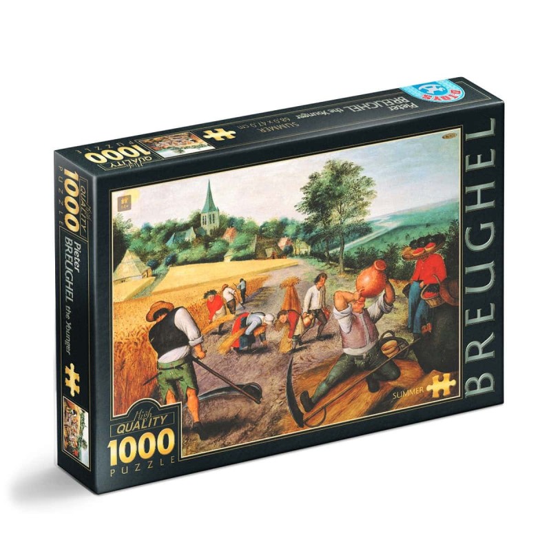 Puzzle 1000 Piese D-Toys, Bruegel cel Tanar, Vara