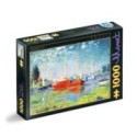 Puzzle 1000 Piese D-Toys, Claude Monet, Red Boats at Argenteuil