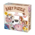Puzzle pentru Bebelusi, D-Toys, Animale Domestice