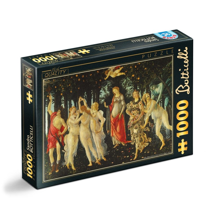 Puzzle 1000 Piese D-Toys, Sandro Botticelli, Primavera