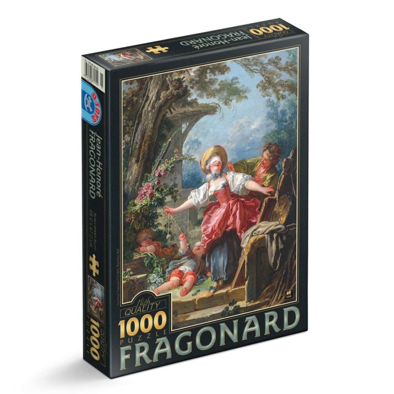 Puzzle 1000 Piese D-Toys, Jean Honore Fragonard, Blind Man's Bluff