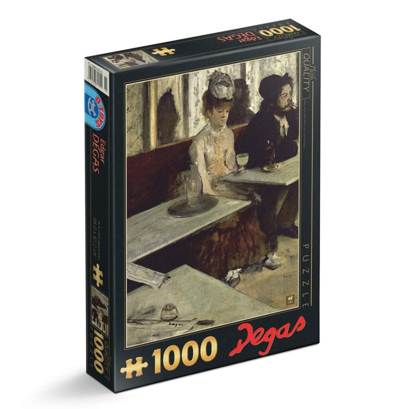 Puzzle 1000 Piese D-Toys, Edgar Degas, In a Café