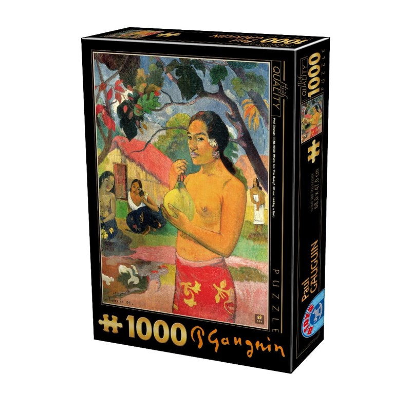 Puzzle 1000 Piese D-Toys, Paul Gauguin, Where are you going?