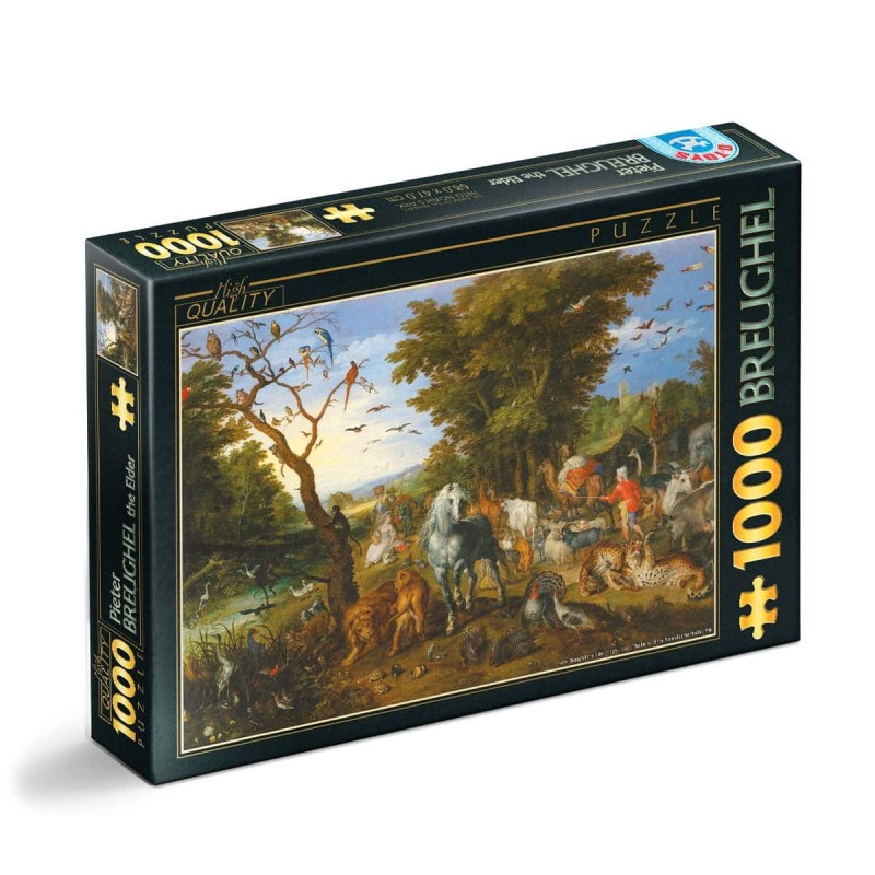 Puzzle 1000 Piese D-Toys, Bruegel cel Batran, The Entry of the Animals Into Noah's Ark