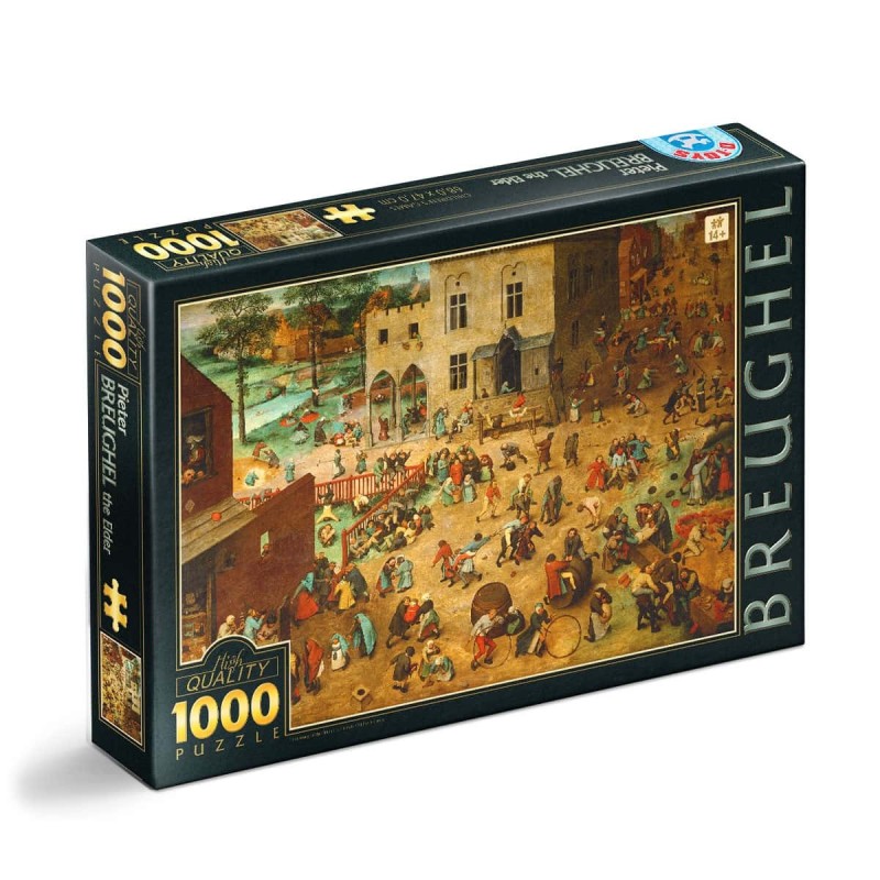Puzzle 1000 Piese D-Toys, Bruegel cel Batran, Jocuri de Copii