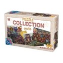 Colectie 4 Puzzle-uri, D-Toys, Bufnite, 24, 35, 48 si 60 Piese