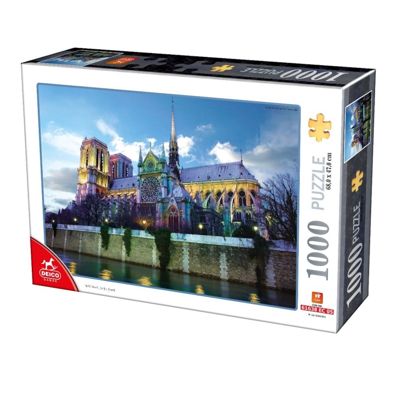 Puzzle 1000 Piese Deico, Notre Dame