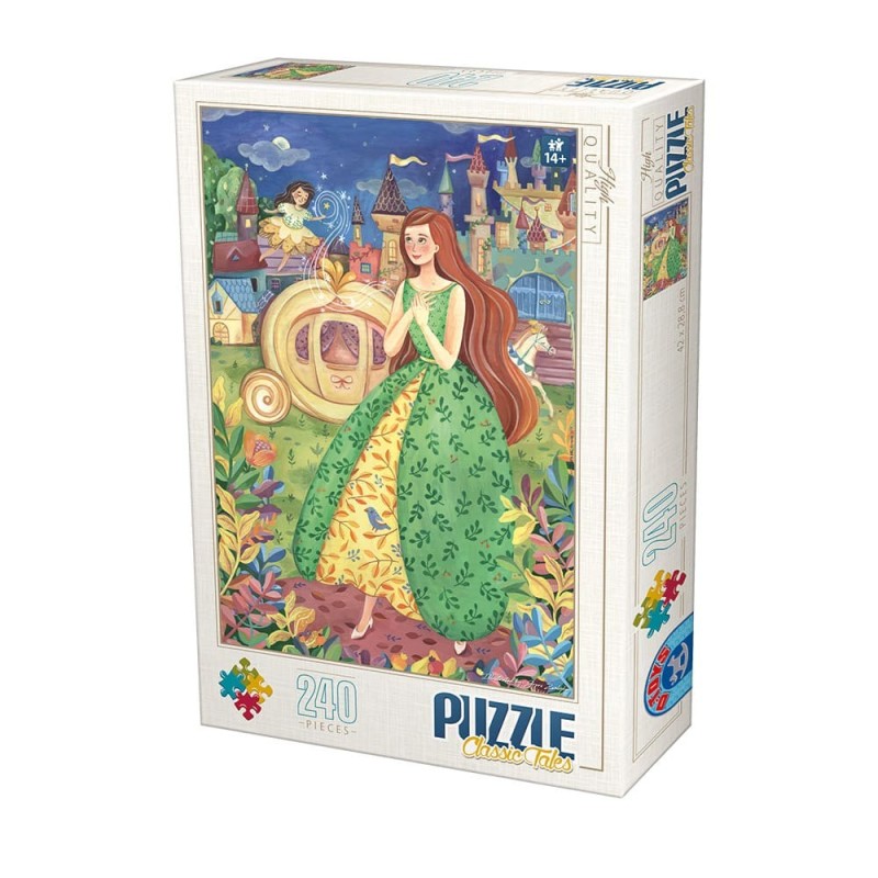 Puzzle 240 Piese, D-Toys, Cenusareasa
