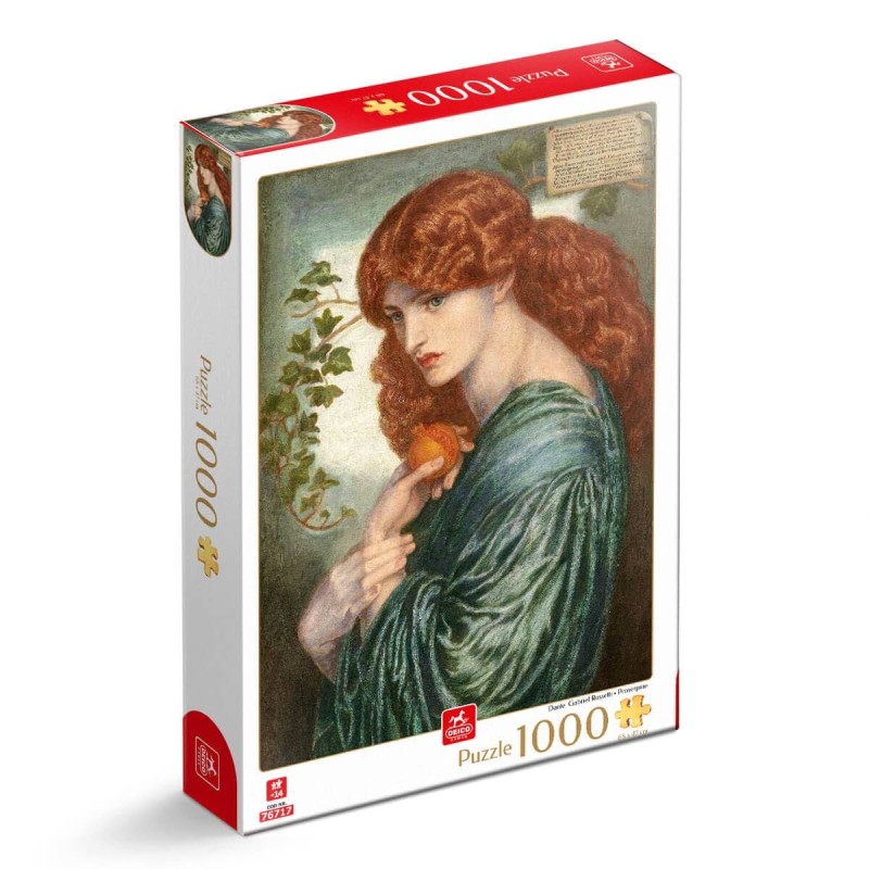 Puzzle 1000 Piese Deico, Dante Gabriel Rossetti, Proserpine
