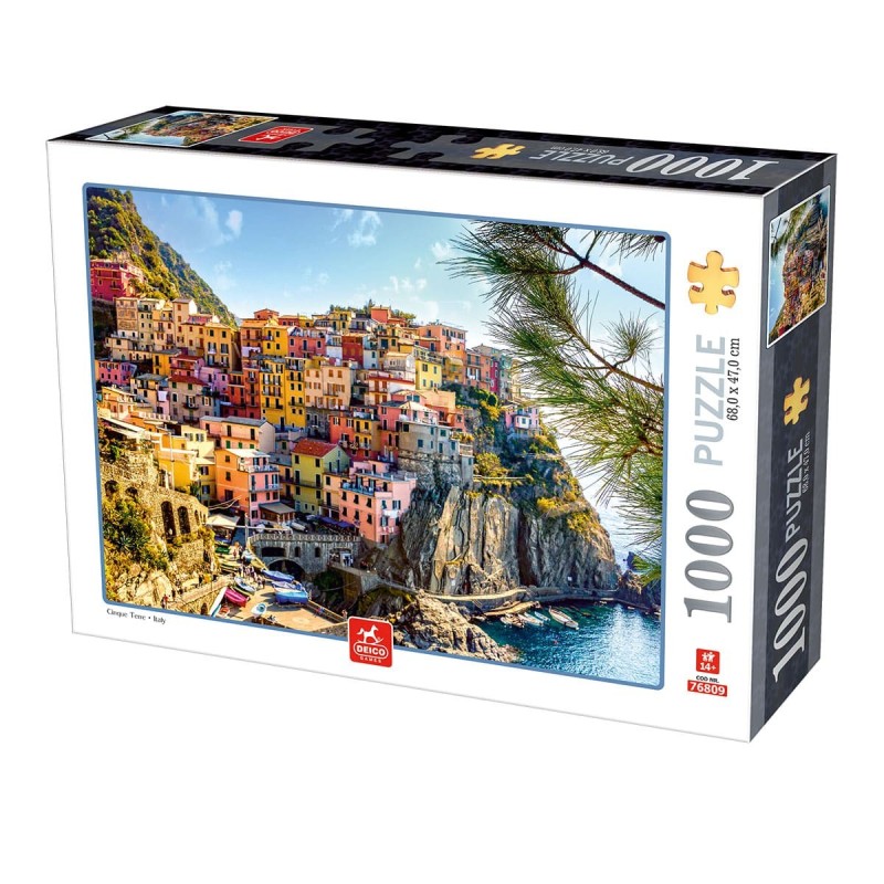 Puzzle 1000 Piese pentru Adulti, Deico, Cinque Terre