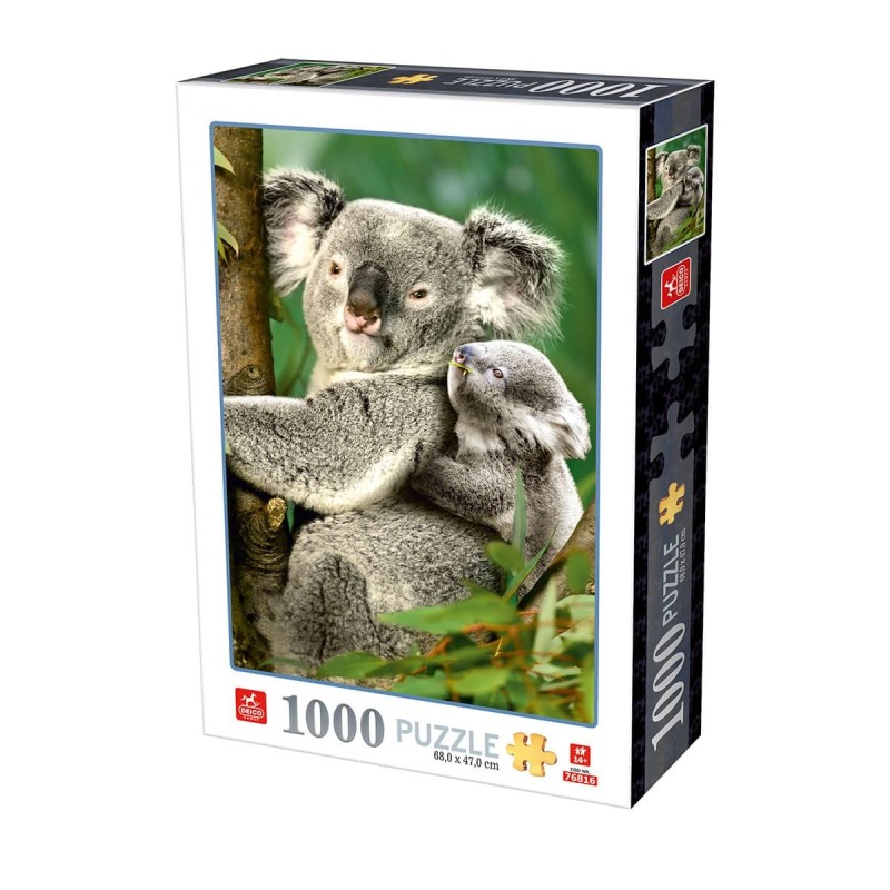 Puzzle 1000 Piese Deico, Koala