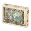Puzzle 1000 Piese Deico, Harta de Colectie, Imperiul Britanic