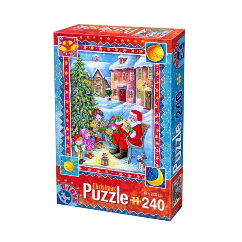 Puzzle 240 Piese, D-Toys, Craciun