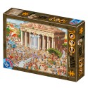 Puzzle 1000 Piese D-Toys, Cartoon Acropolis